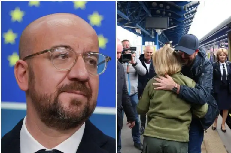 Շառլ Միշէլը Քիեւ հասած է 