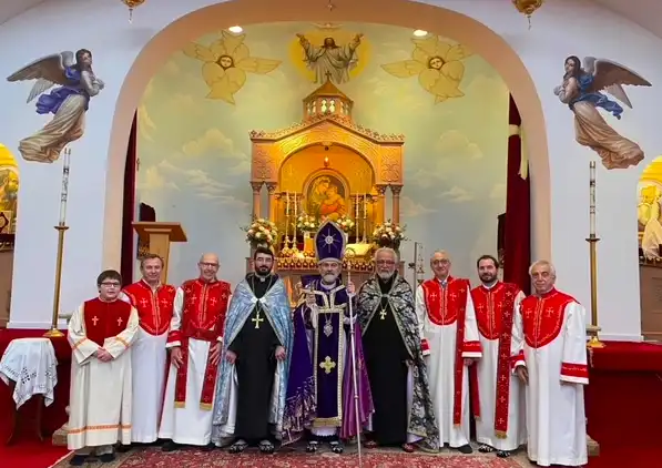 Տնօրինութեամբ՝ Տ. Անուշաւան Արք. Դանիէլեանին. Ֆիլատելֆիոյ ծուխին նոր քահանայ