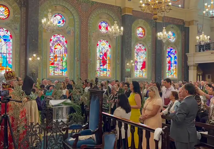  Ծաղկազարդի տօնը հեռաւոր Սաօ Փաուլոյի մէջ.(Լուսանկարներ)