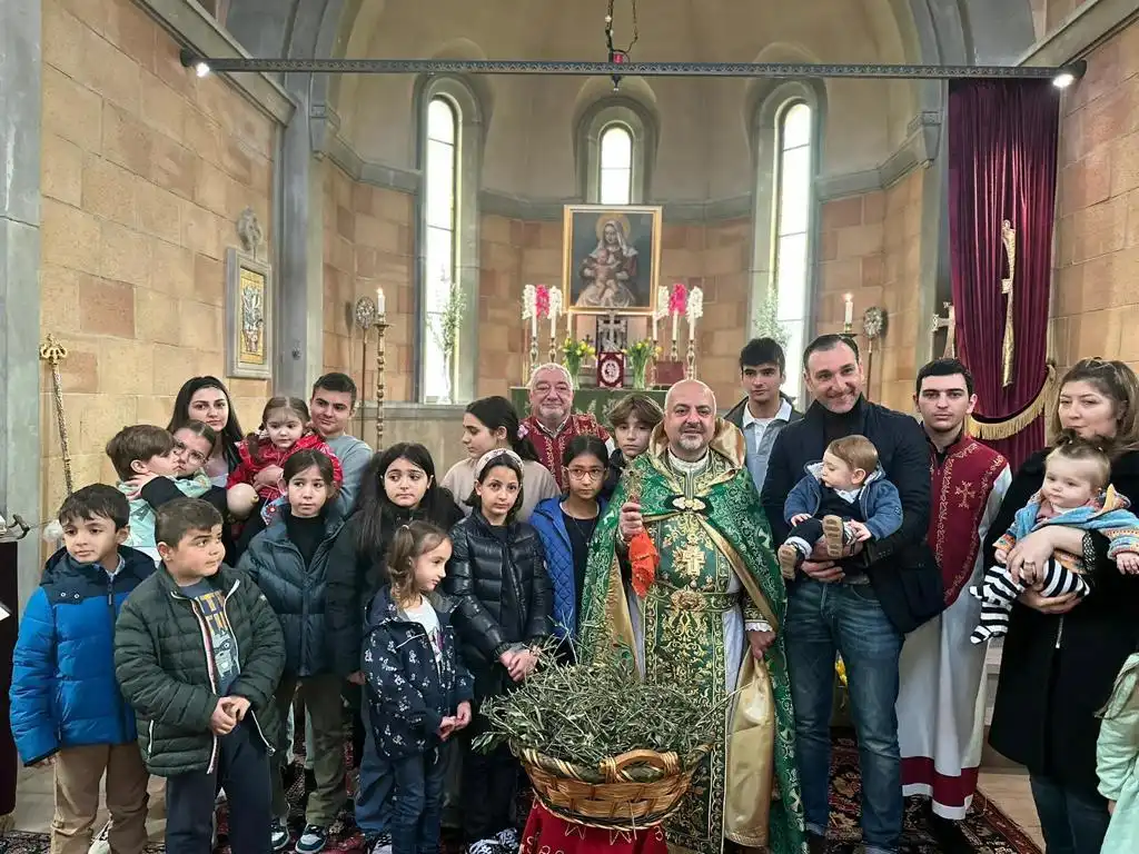  Ծաղկազարդի տօնը Ժընեւի մէջ