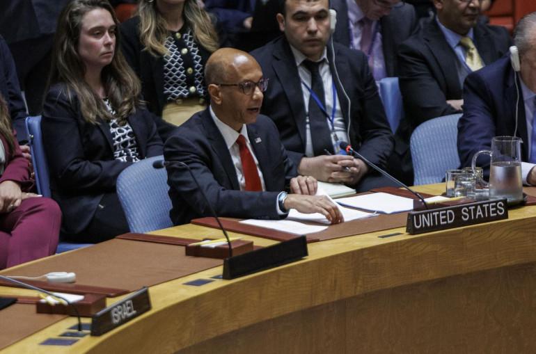 ԱՄՆ-ն վեթօ կիրառած է Պաղեստինի՝ ՄԱԿ-ին անդամակցելու բանաձեւի նախագիծին վրայ