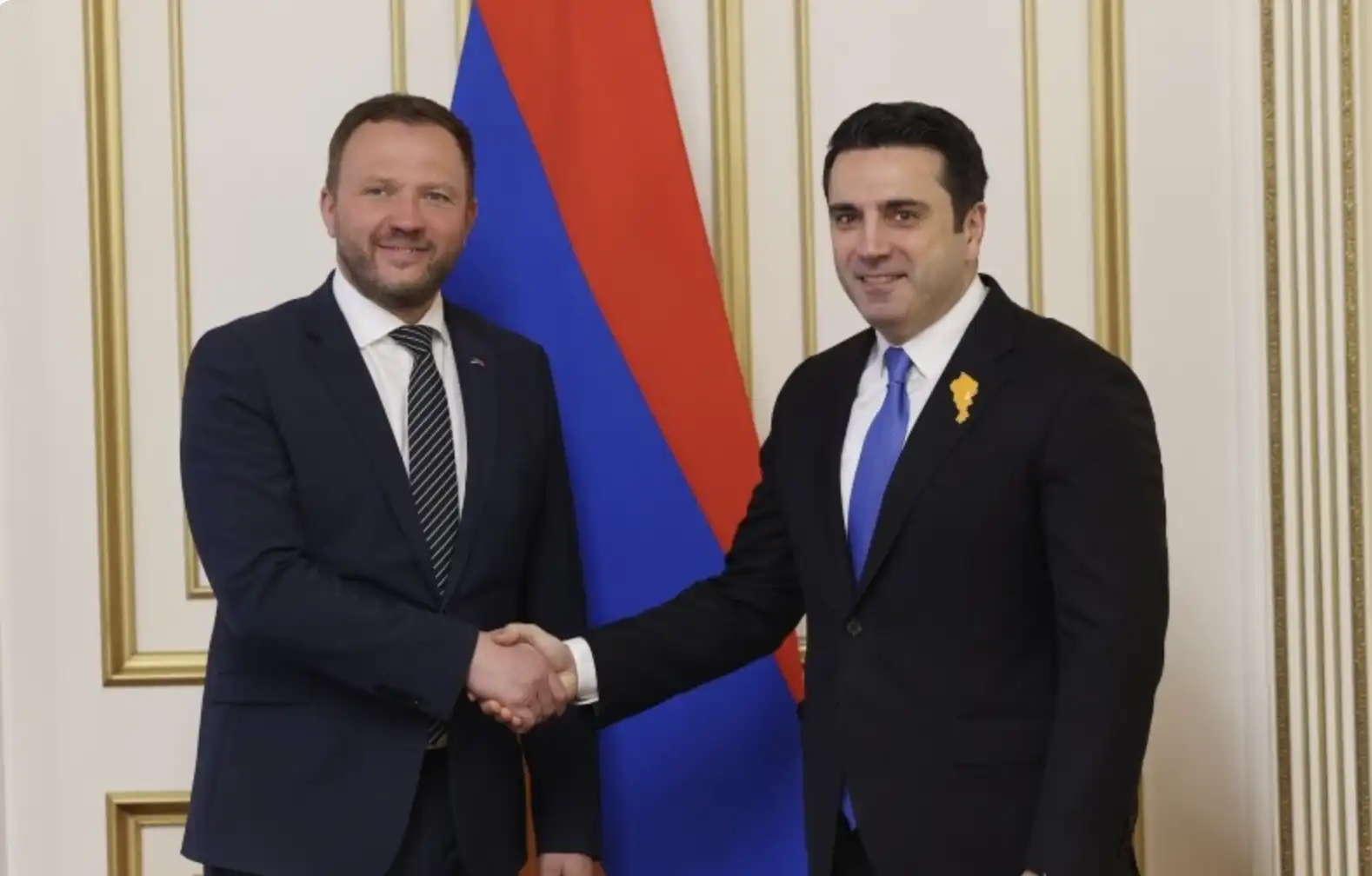 Հայաստանի ԱԺ նախագահն ու Էսթոնիոյ ԱԳ նախարարը հանդիպման ընթացքին անդրադարձած են TRIPP նախագիծին