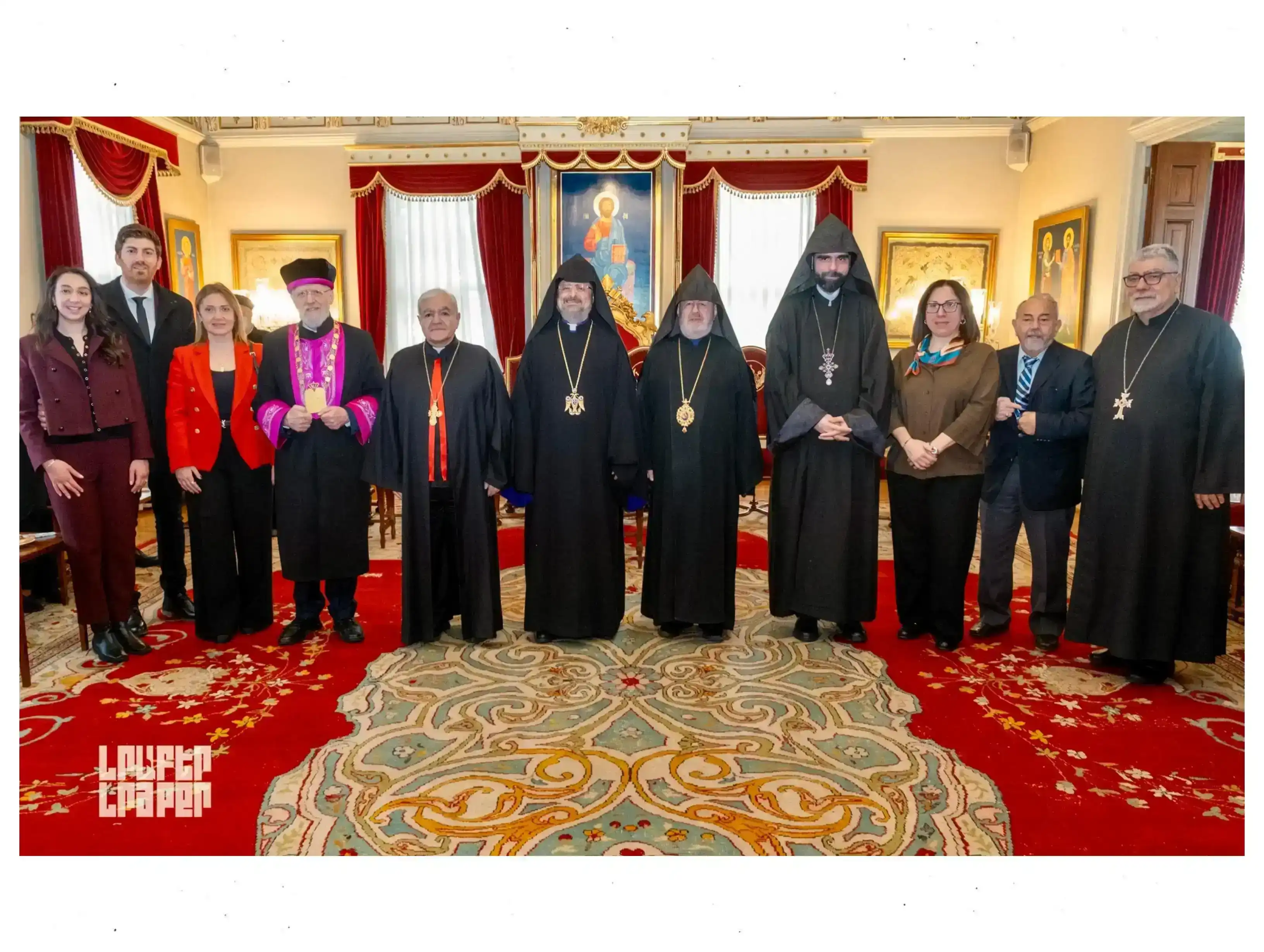 Պոլիս. Ամեն. Տ. Սահակ Բ. Պատրիարք ընդունեց քոյր համայնքներու առաջնորդներու տօնական շնորհաւորանքը 