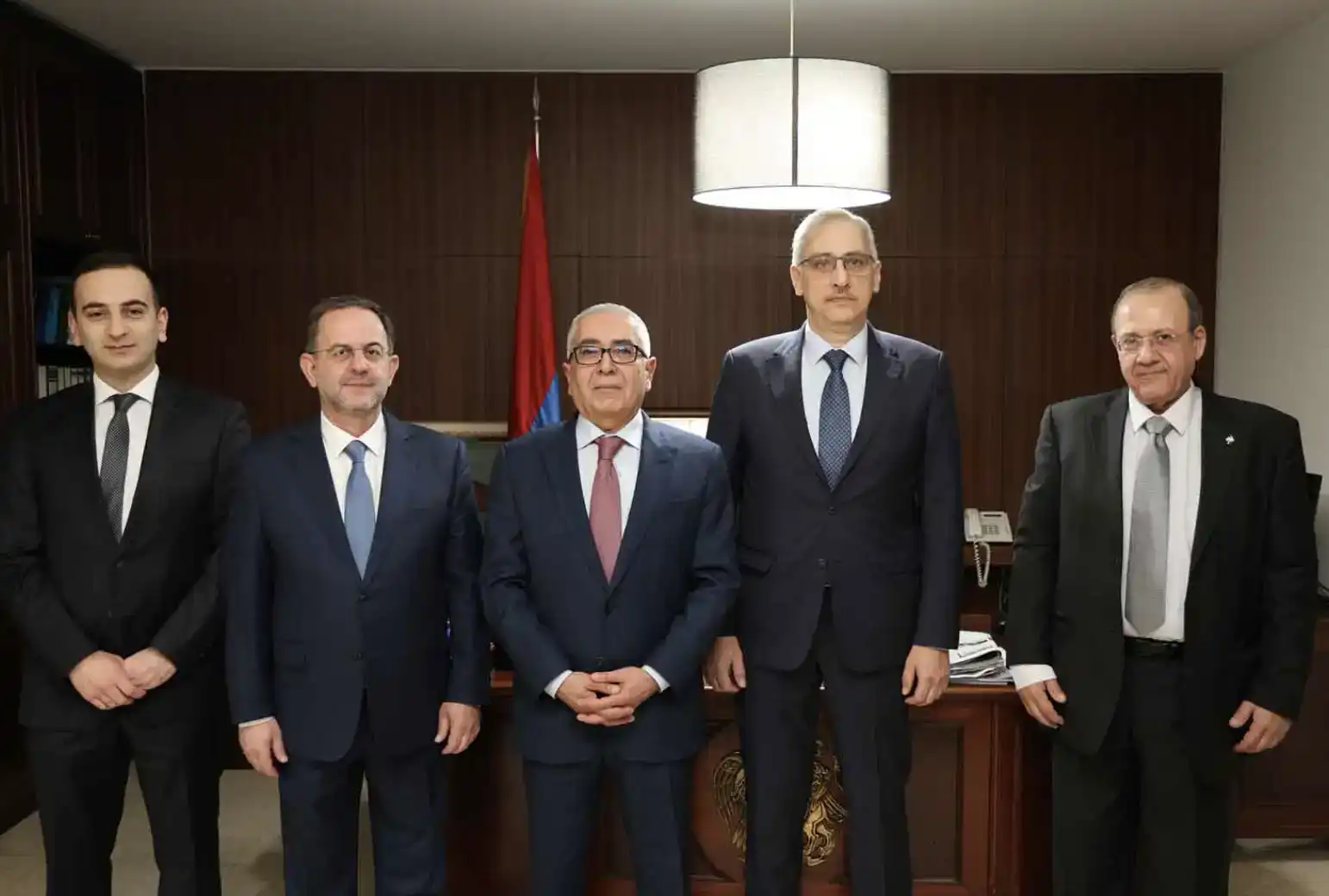 ՀՅԴ Լիբանանի Կեդրոնական Կոմիտէի Պատուիրակութիւնը Այցելեց Հայաստանի Դեսպանատուն