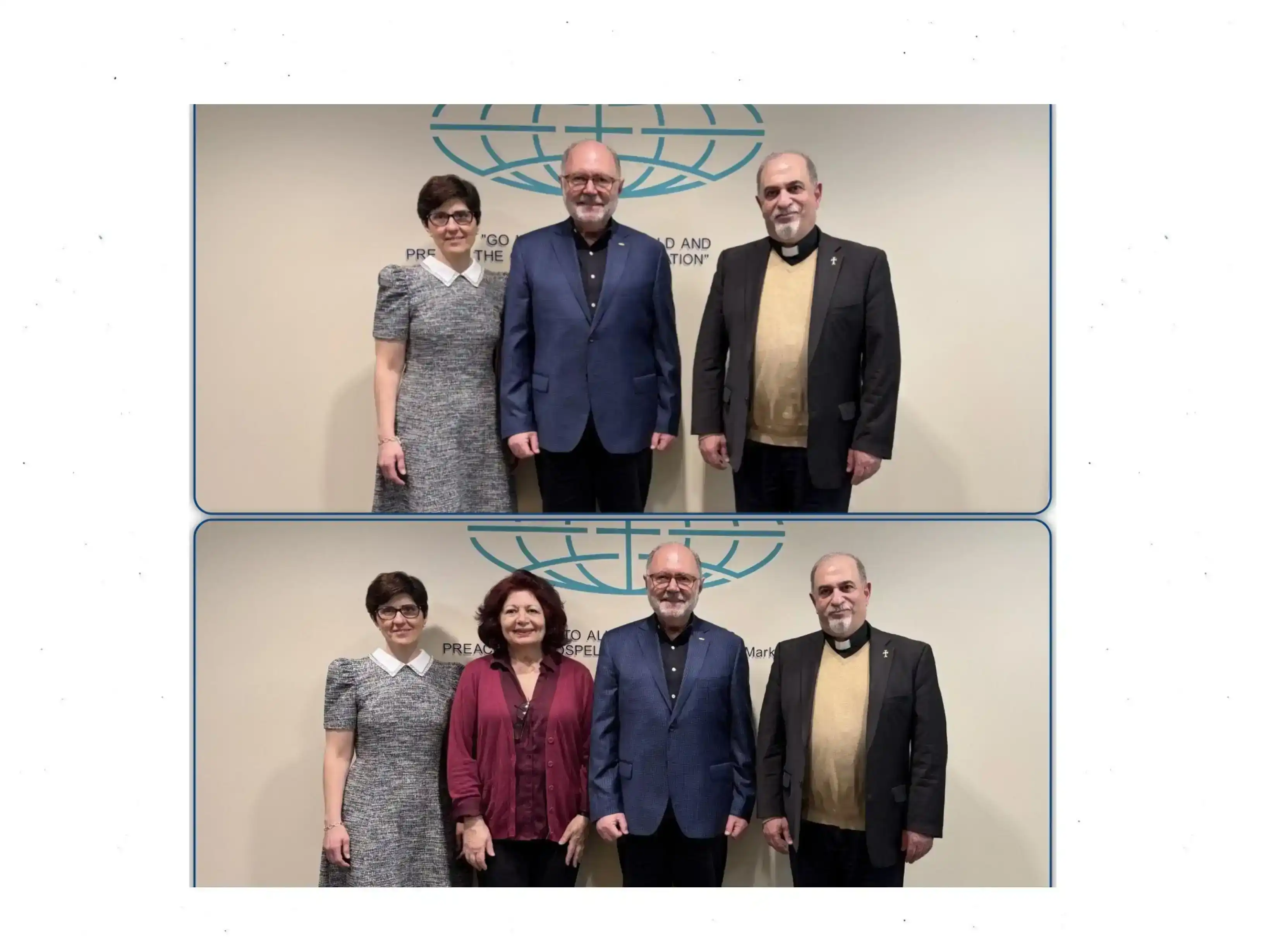 Der Mesrob Visits AMAA to Support Students in Anjar, Lebanon