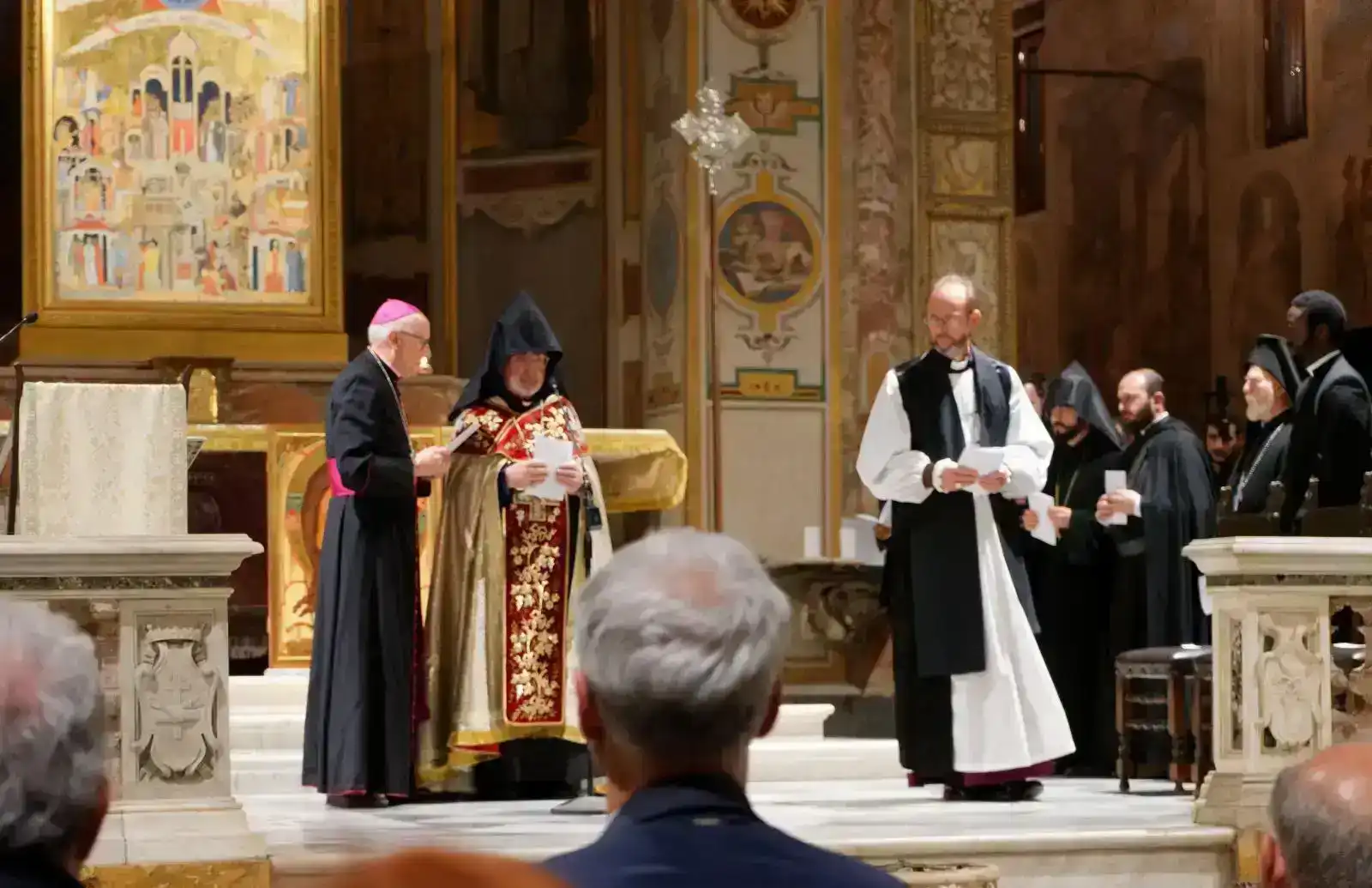 Միջեկեղեցական արարողութեամբ ոգեկոչուած է Հայոց ցեղասպանութեան 111-րդ տարելիցը Հռոմի մէջ