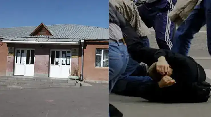 Ծեծկռտուք Երեւանի թիւ 164 դպրոցին մէջ