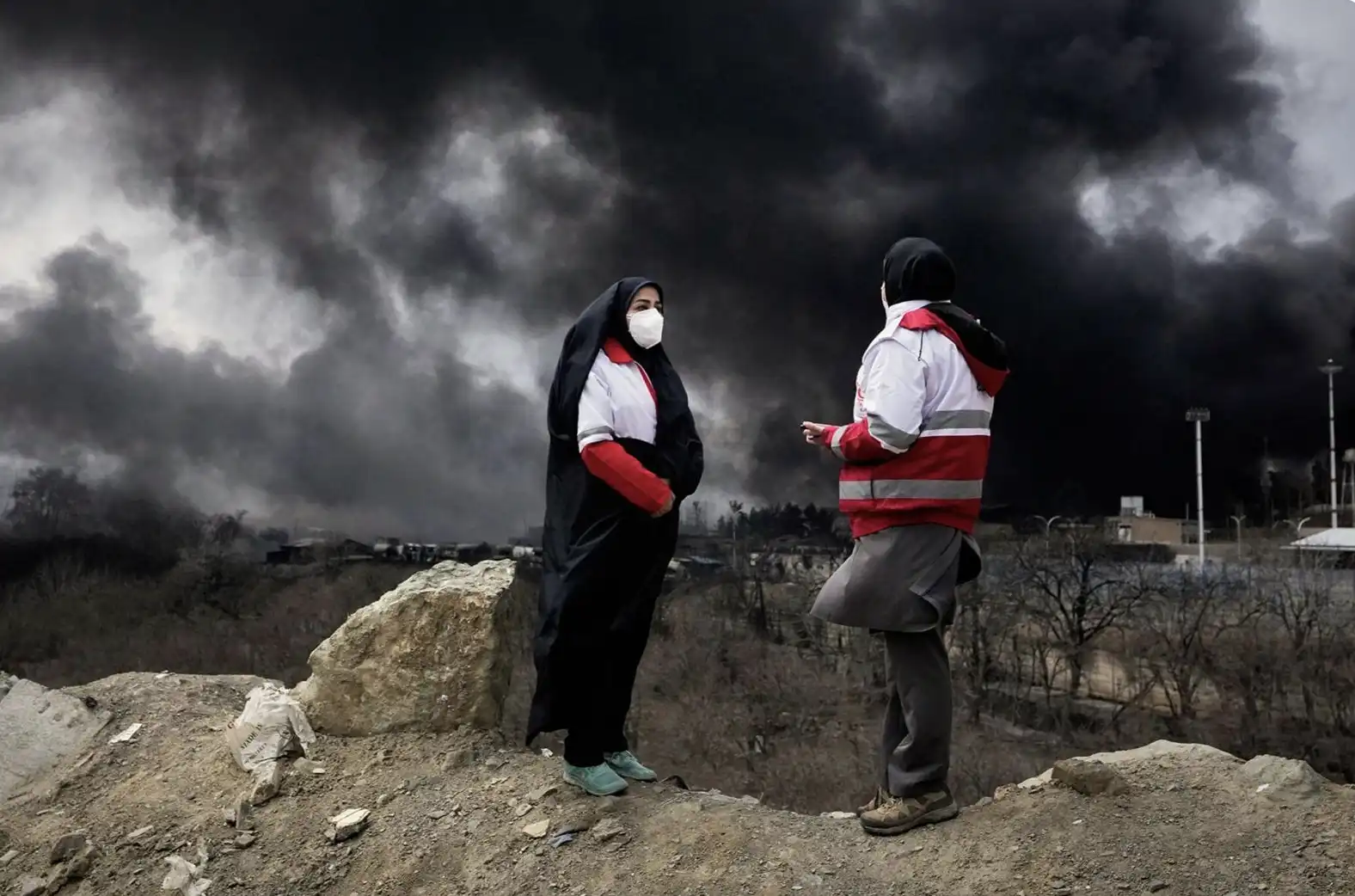 Իրանի մէջ. Օդային հարուածի հետեւանքով ոչնչացուած են մարդասիրական օգնութիւն կրող բեռնարկղեր