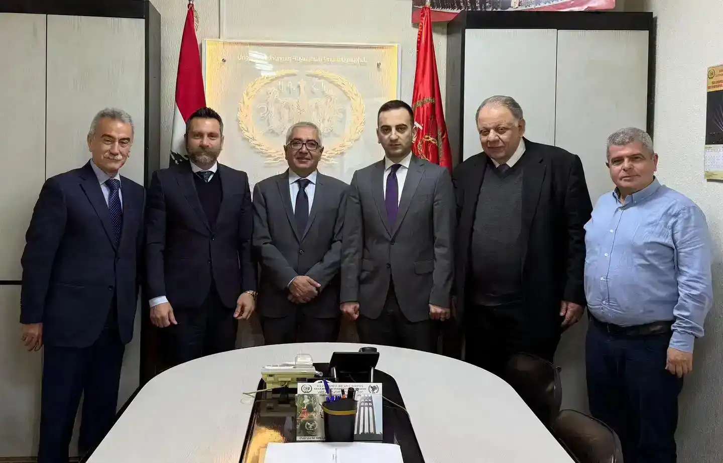 Լիբանանի մէջ ՀՀ դեսպան՝ Սարմէն Պաղտասարեան այցելեց ՍԴՀԿ կեդրոն        