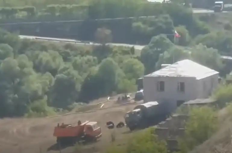 Ոսկեպարի  մէջ ռուսական ուժեր 