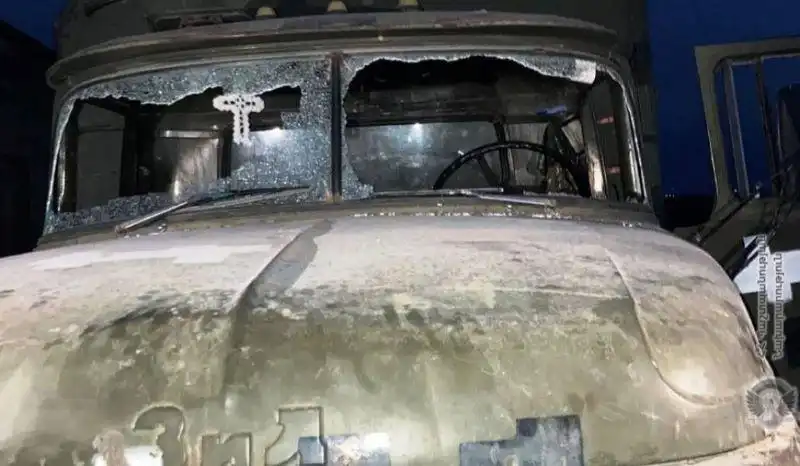 Կրակ բացած են դէպի Երասխ հաց տանող բեռնակառքին վրայ