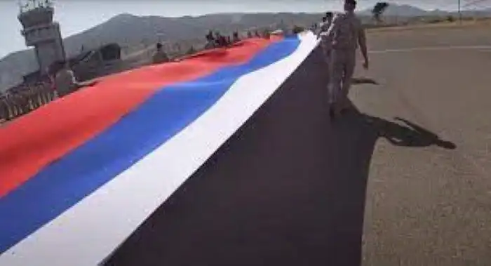 Ղարաբաղի մէջ առաջին անգամ պիտի  ցուցադրուի 50 մեթրանոց Ռուսատանի դրօշակը 