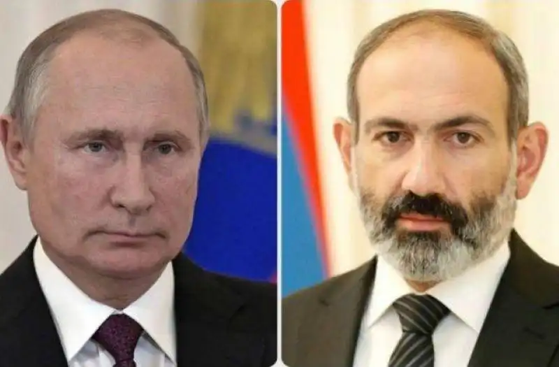 Փաշինեան- Փութին հեռախօսազրոյց