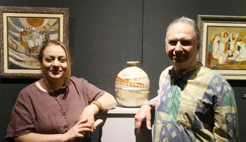 Խեցեգործ-նկարիչ Շահէ Տէր-Յարութիւնեանի առաջին անհատական ցուցահանդէսը՝ հայրենիքի մէջ