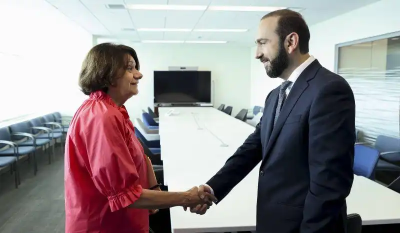 Միրզոյեան  Լեռնային Ղարաբաղի  մարդասիրական իրավիճակը ներկայացուցած է ՄԱԿ-ի գլխաւոր քարտուղարի տեղակալին