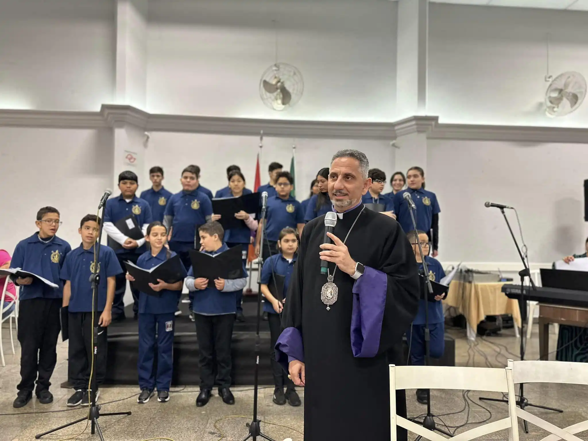 Նախագահութեամբ Պրազիլիոյ  Առաջնորդ Գերշ. Տ. Նարեկ եպս.ին. «Երիտասարդաց Ձայն» երգչախումբի  բացառիկ համերգը