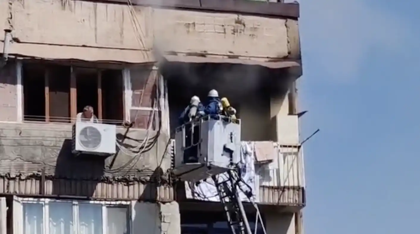Հրդեհ Երեւանի մէջ. Կայ տուժած