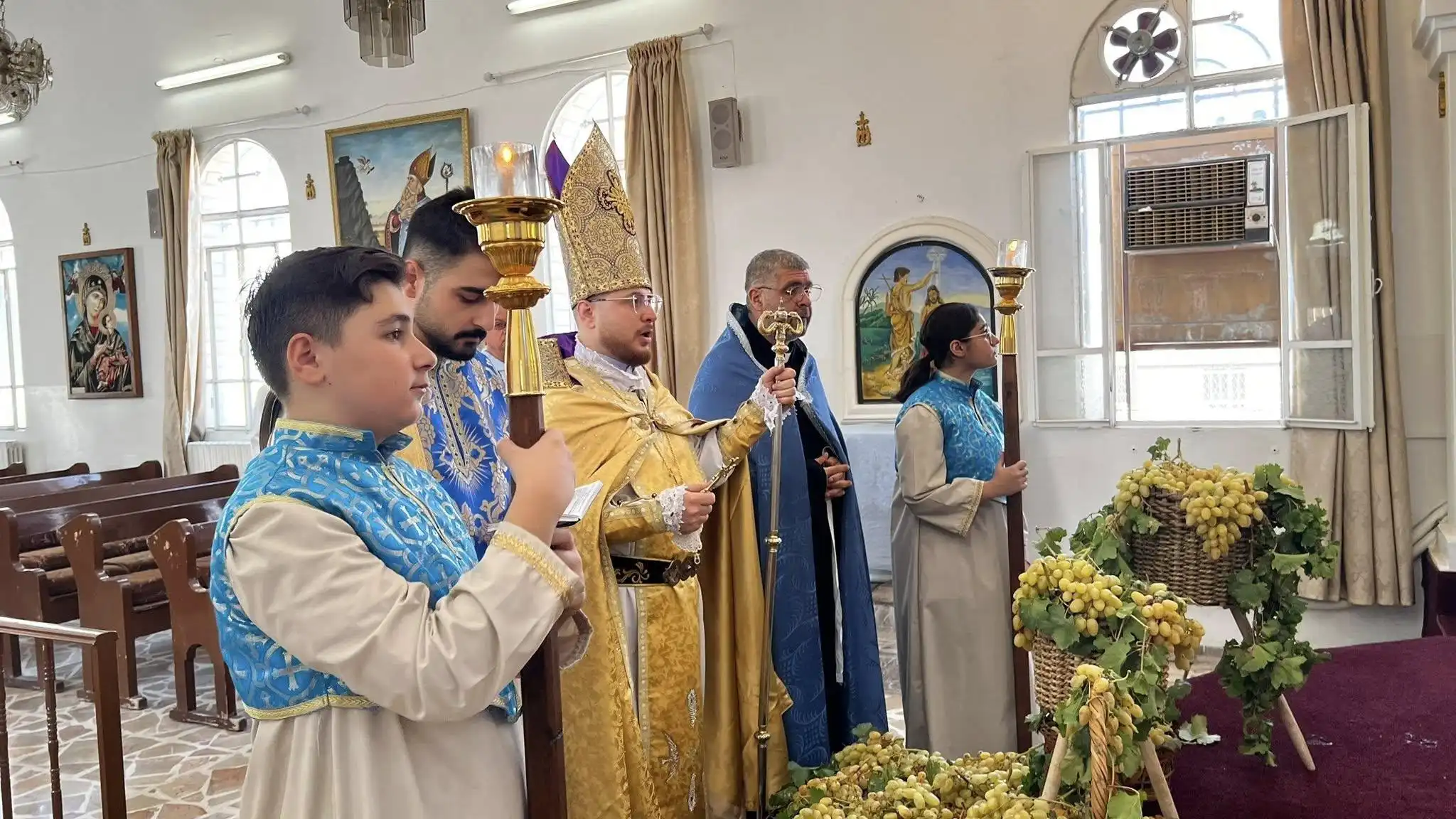 Տէրիք. Նշուած է  Սուրբ Աստուածածնի Վերափոխման  տօնը 
