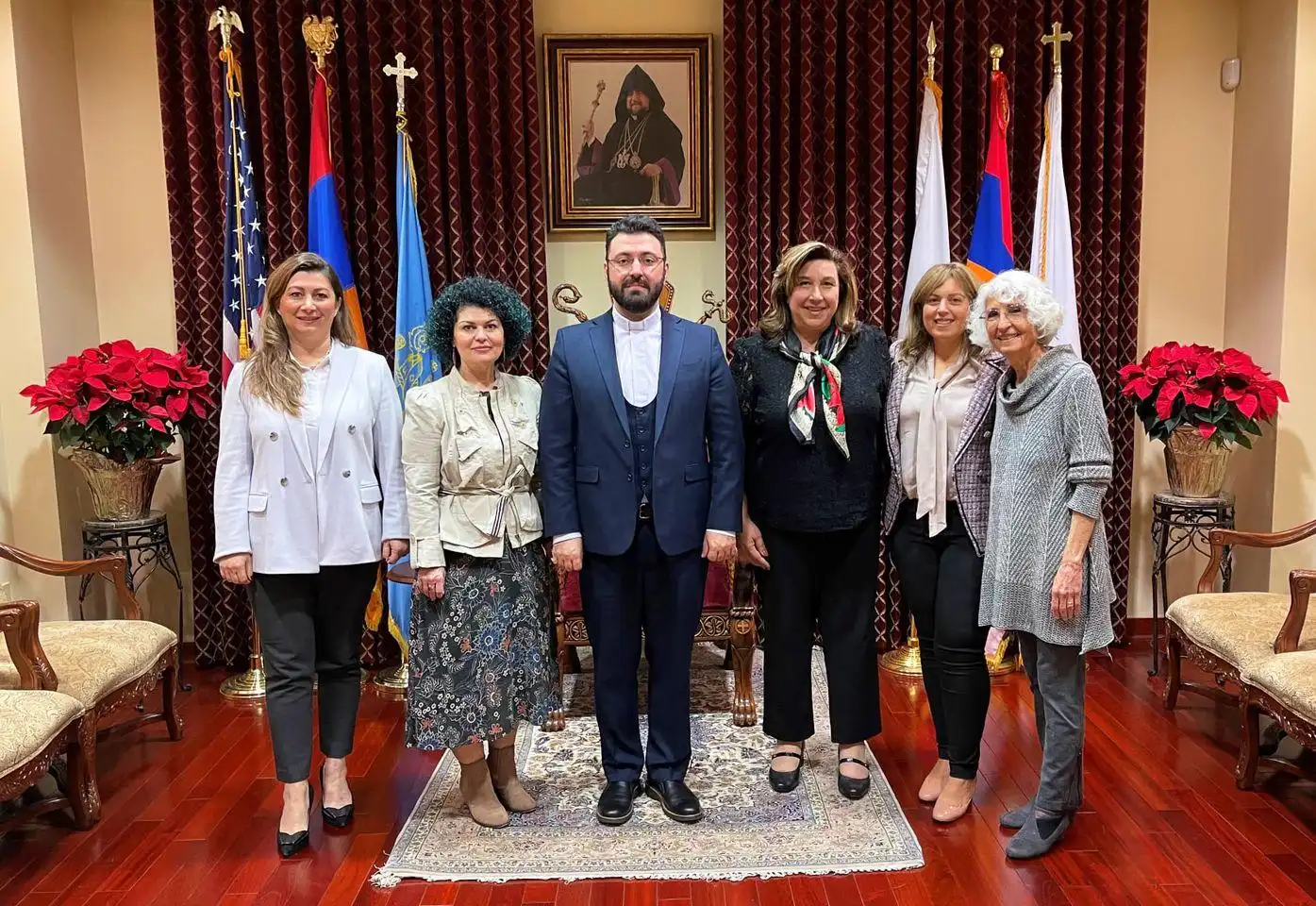  Յատուկ պէտքեր ունեցող մանուկներու յանձնախումբը՝ Առաջնորդ Սրբազանին մօտ