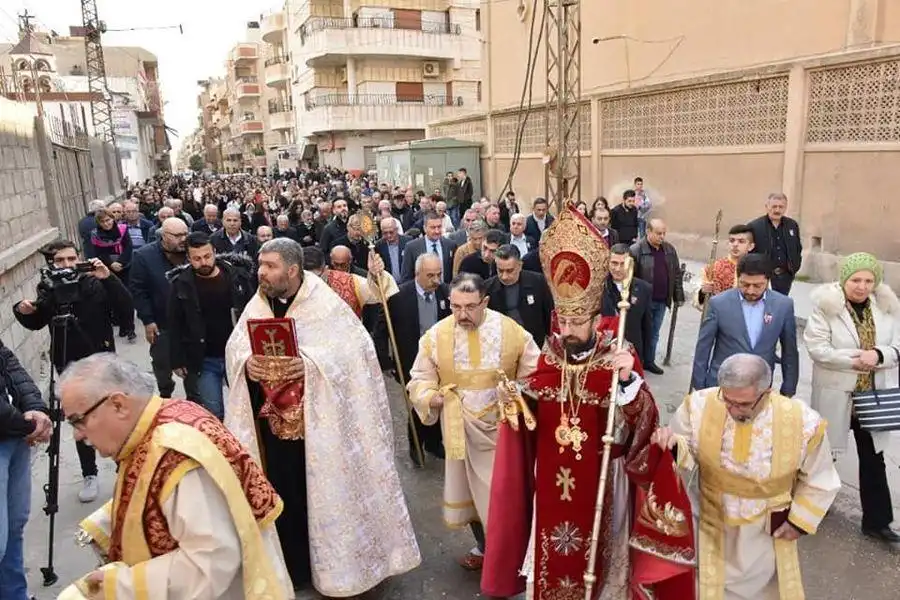 Բերիոյ Թեմի Առաջնորդ Տ. Մասիս Եպս. այցելեց Գամիշլի 