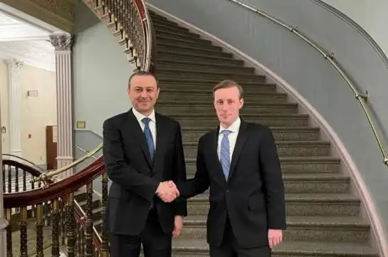   Գրիգորեան հանդիպած է ԱՄՆ Ազգային Անվտանգութեան խորհրդականին 