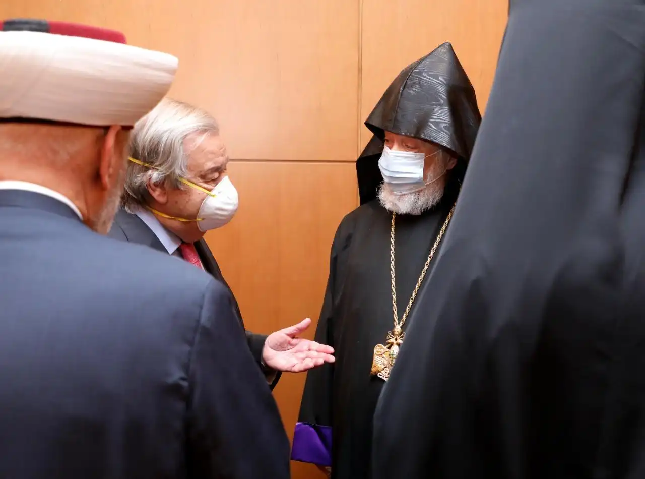  Վերականգման  համար Լիբանանն   կարիք ունի Միջազգային  Հանրութեան նեցուկին. Ն.Ս.Օ.Տ.Տ.  Արամ Ա. Կաթողիկոս