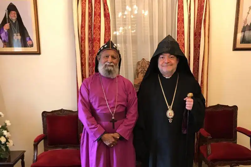 Հնդկաց ասորական եկեղեցւոյ առաջնորդը այցելած է Նիկոսիոյ Առաջնորդարան 