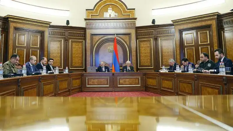 Փաշինեանի գլխաւորութեամբ Անվտանգութեան Խորհուրդի նիստ