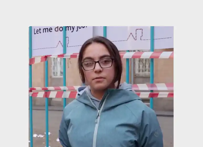  13-ամեայ Մարալ Աբէլեանի կոչը՝ «Բացէք մեր ճանապարհը» 