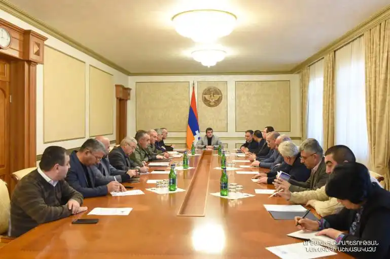 Կայացաւ Արցախի Անվտանգութեան Խորհուրդի նիստ