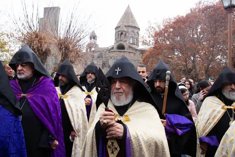  Մայր Աթոռ Սուրբ Էջմիածնում նշուեց հայոց առաջին լուսաւորիչների տօնը