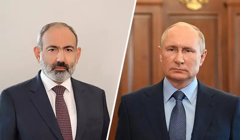 Ռուսիոյ նախագահէն շնորհաւորանք՝ Փաշինեանին 