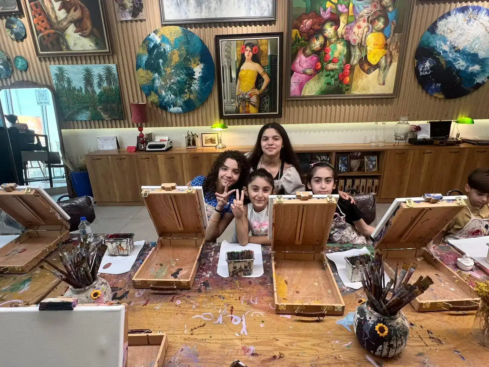 Պաղտատի հայ մանուկները ուշադրութեան կեդրոն. Տեղի ունեցած է արուեստի հաւաք        