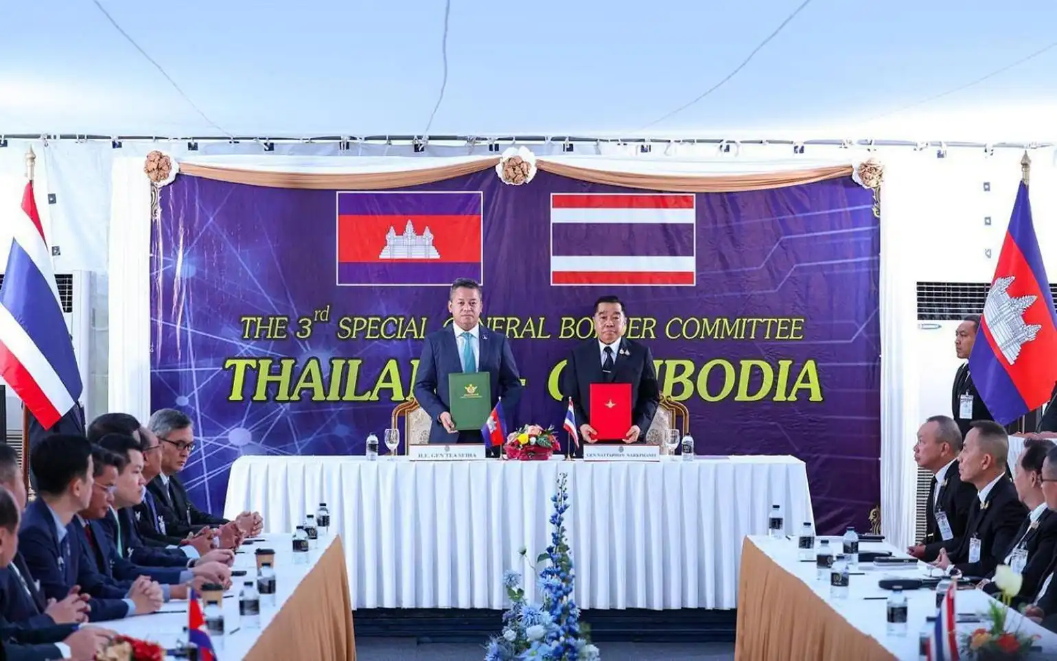 Թաիլանտի եւ Քամպոտիոյ միջեւ hրադադարի ռեժիմը մտած է ուժի մէջ