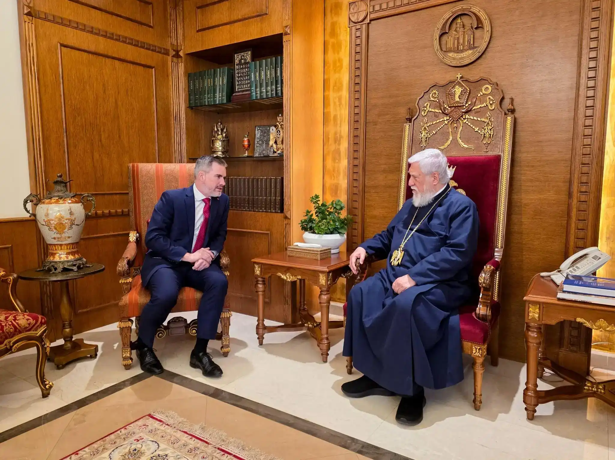 Գանատայի նորանշանակ դեսպանը այցելեց՝ Անթիլիասի Մայրավանք