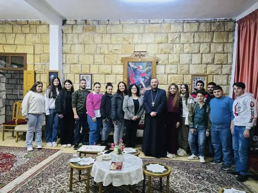    Դասախօսութիւն-Հաւաք Քեսապի Հայ Կաթողիկէ Եկեղեցւոյ մէջ 