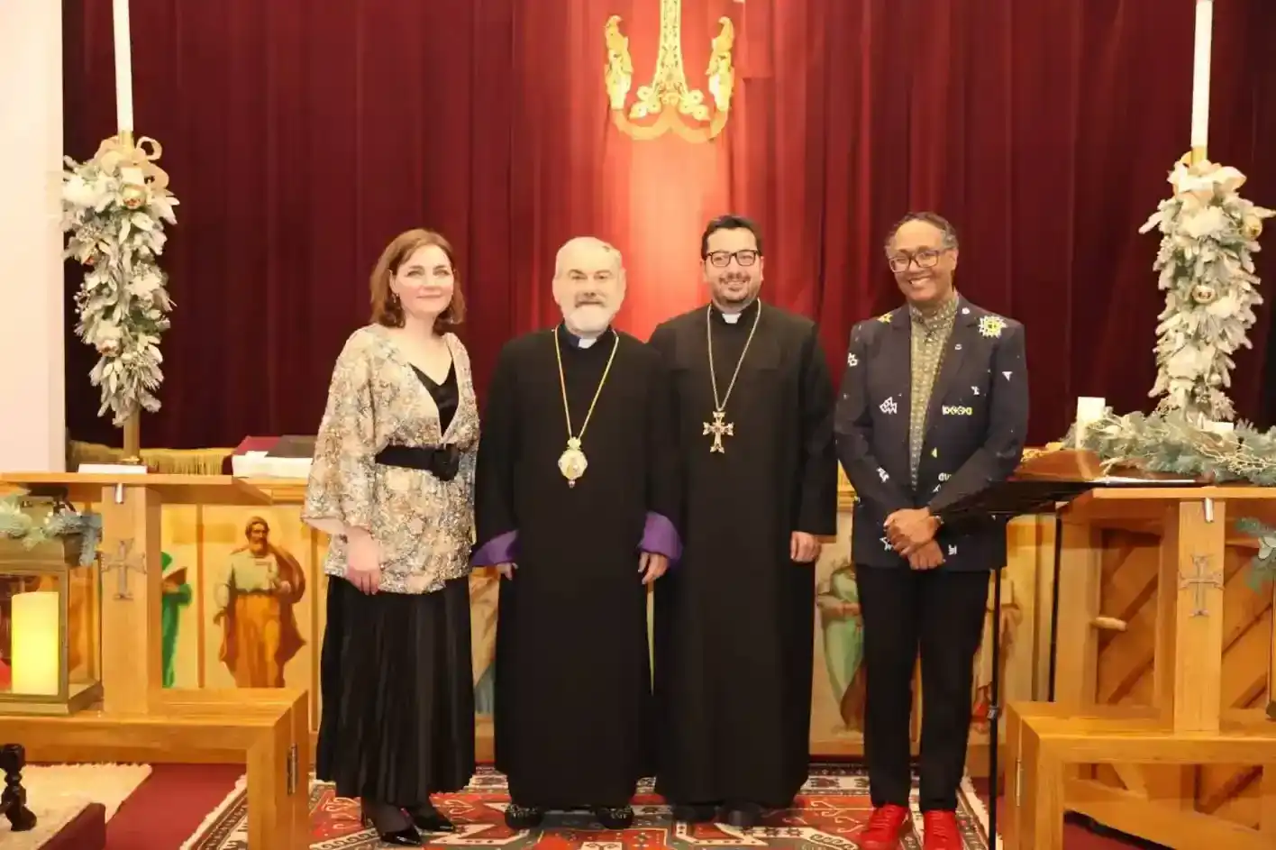 Առաջնորդ Սրբազանի ներկայութեամբ. Սուրբ Ծննդեան Համերգ Տակլըսթընի Սուրբ  Սարգիս եկեղեցւոյ մէջ