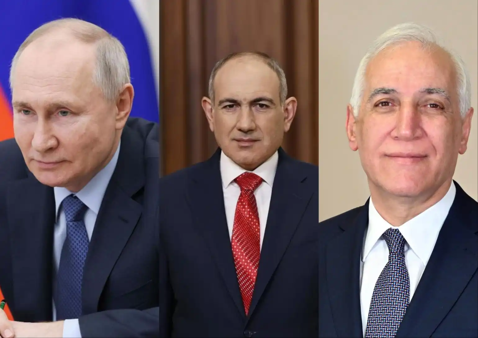 Փութինը Սուրբ Ծննդեան եւ գալիք Նոր տարուան կապակցութեամբ շնորհաւորած է Նիկոլ Փաշինեանը եւ Վահագն Խաչատուրեանը