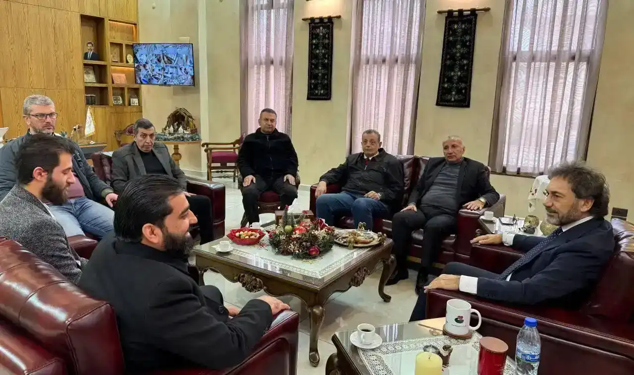 Հալէպ. Ազիզիէ շրջանի ապահովական պատասխանատուն այցելեց Վեր. Դոկտ. Յարութիւն Սելիմեանին 