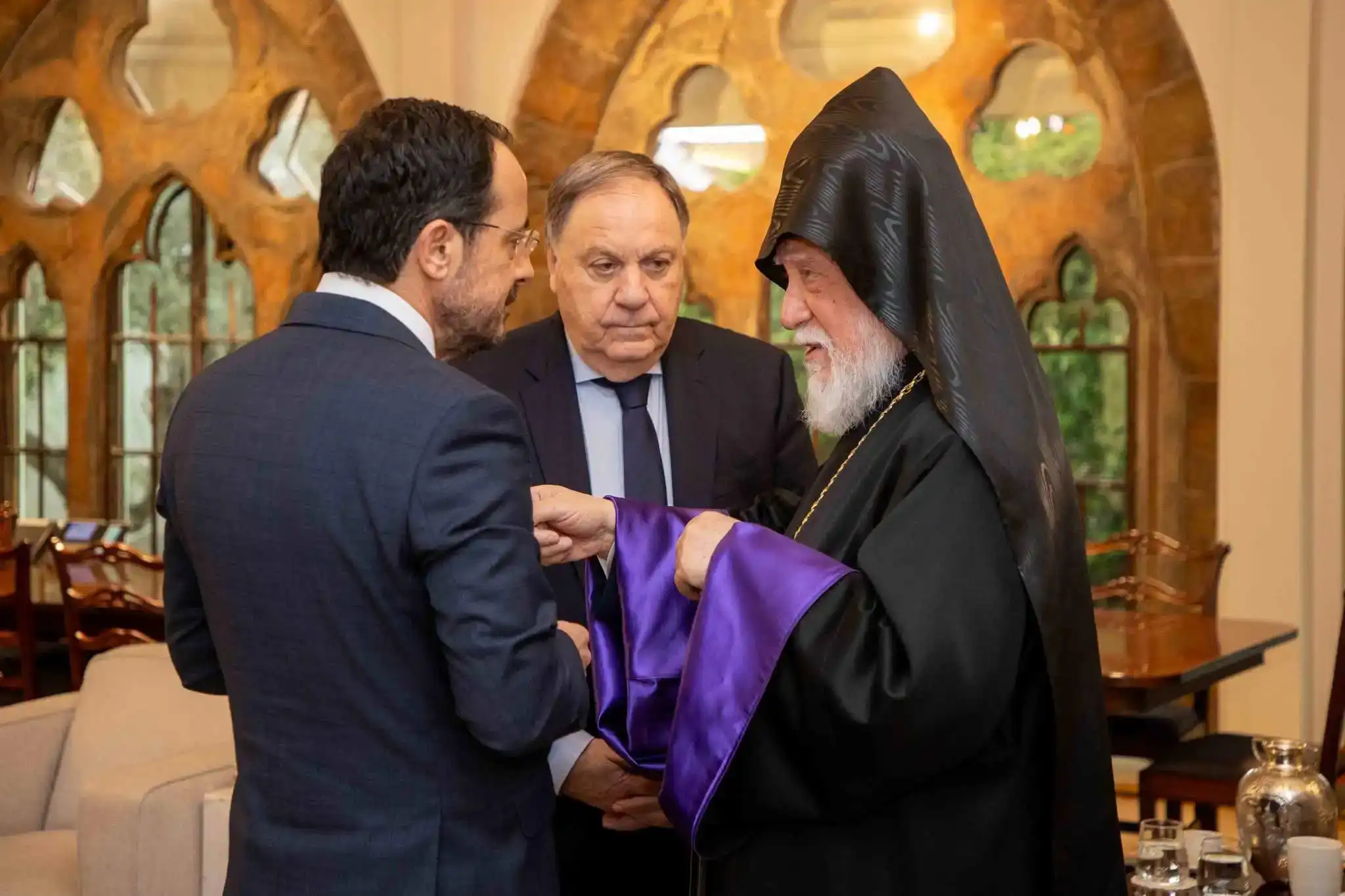  Ն.Ս.Օ.Տ.Տ. Արամ Ա. Կաթողիկոսի  այցը՝ Կիպրոս