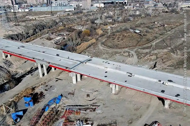 Պատրաստ է  Երեւանի  5-րդ  գլխաւոր  կամուրջը (Տեսանիւթ)  