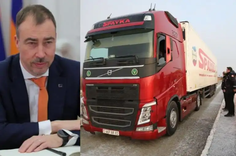 Քլաար դէպի Թուրքիա Հայաստանի օգնութեան մասին դրական գրառում կատարած է 