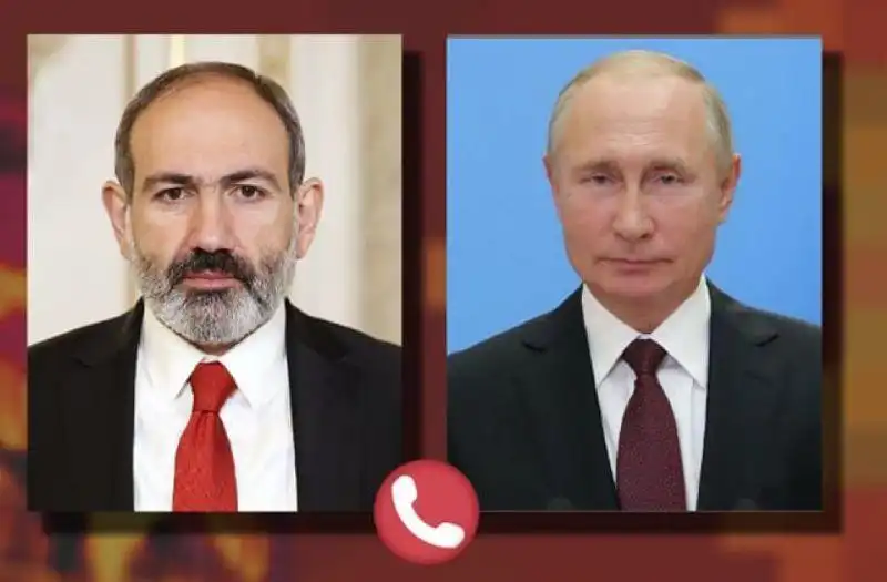 Փաշինեան հեռախօսազրոյց ունեցաւ Փութինի հետ 
