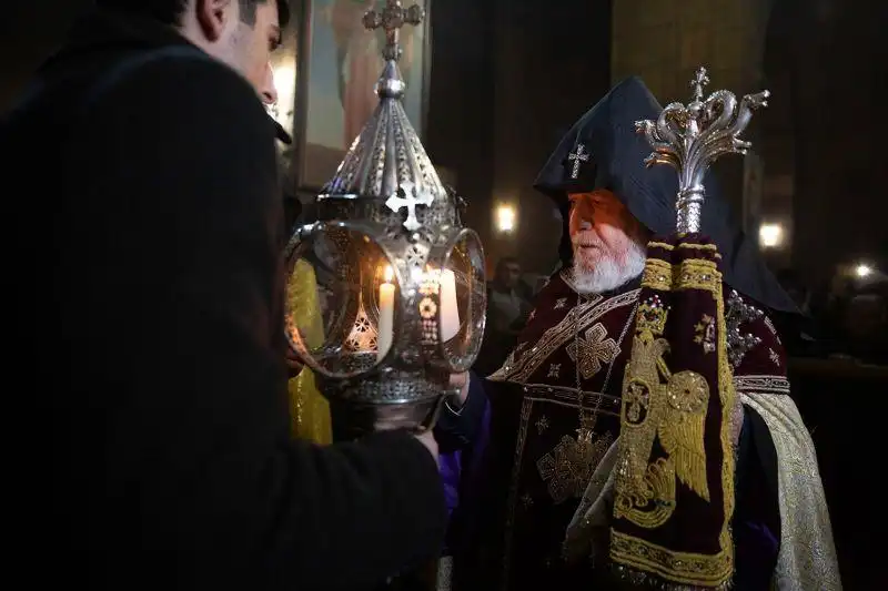 Մայր Աթոռում կատարուեց Տէառնընդառաջի նախատօնակը