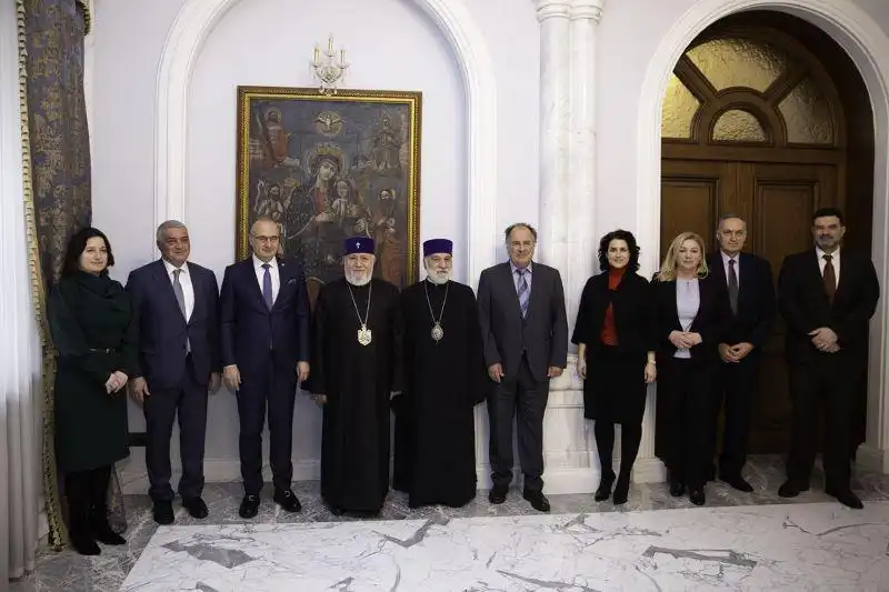 Ամենայն Հայոց Կաթողիկոսն ընդունեց Խորուաթիայի Հանրապետութեան արտաքին եւ եւրոպական գործերու նախարարի գլխաւորած պատուիրակութիւնը