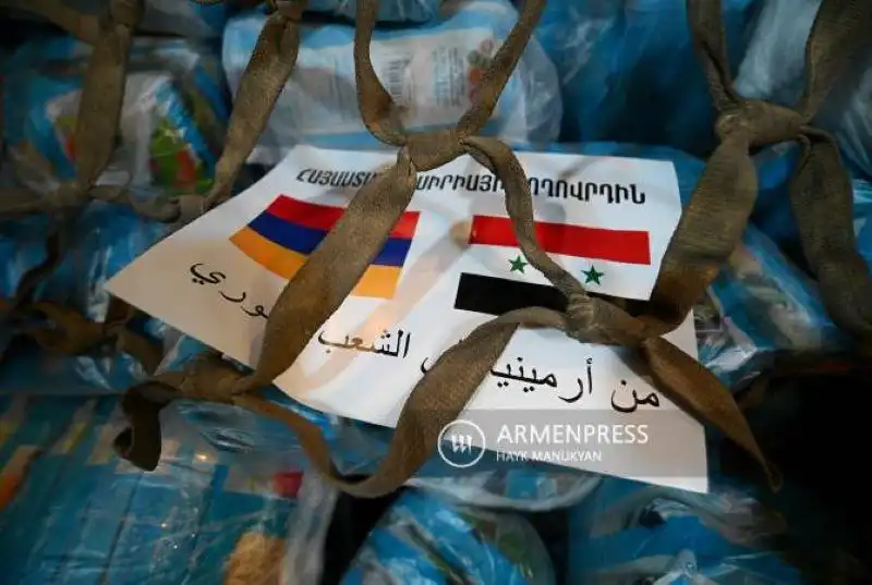 Օժանդակութեան նոր խմբաքանակ դէպի Սուրիա 