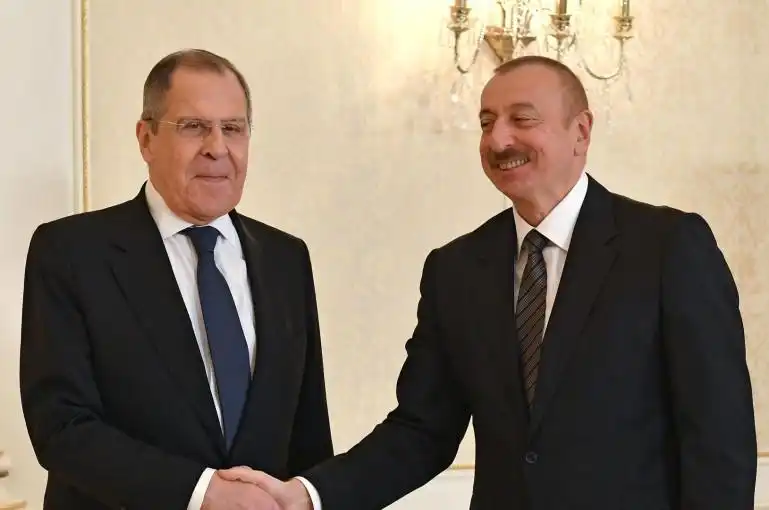 Լաւրովը ընդունելէ ետք Ալիեւ «դրական» յայտարարութիւններ կատարած է