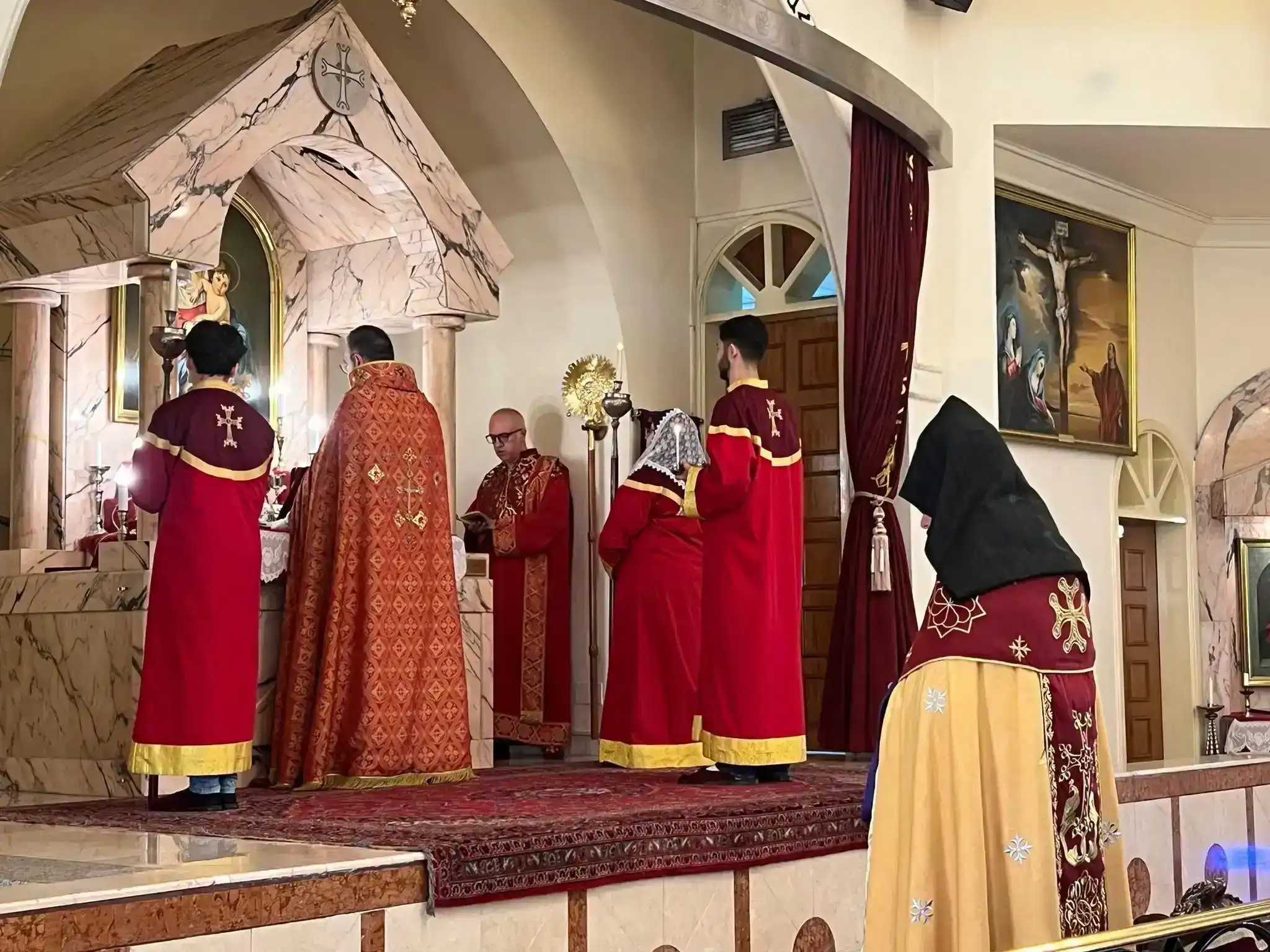 Շարժա. Ընթերցուած է Ն.Ս.Օ.Տ.Տ. Արամ Ա. Կաթողիկոսի 2026 թուականի պատգամը       