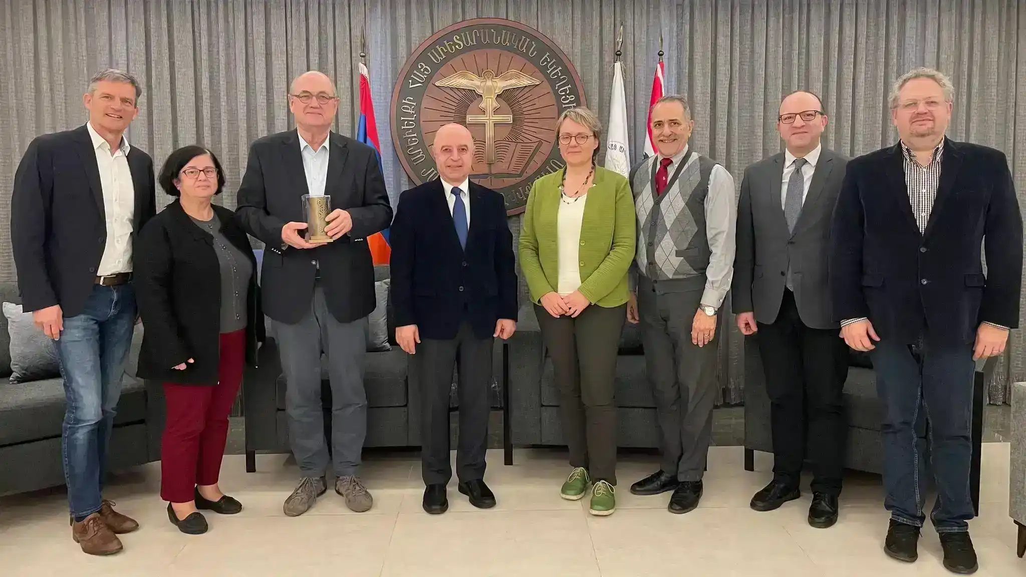 Գերմանական բարեսիրական միութեան ներկայացուցիչներ՝ ՄԱՀԱԵՄ-ի Կեդրոնատեղի այցելեցին