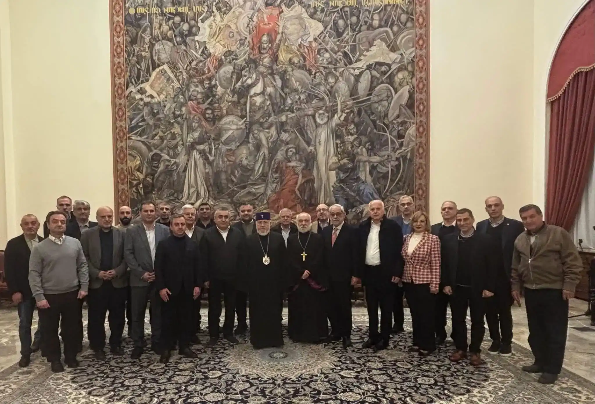 Ամենայն Հայոց Կաթողիկոսը ընդունեց ՀՅԴ պատուիրակութիւնը
